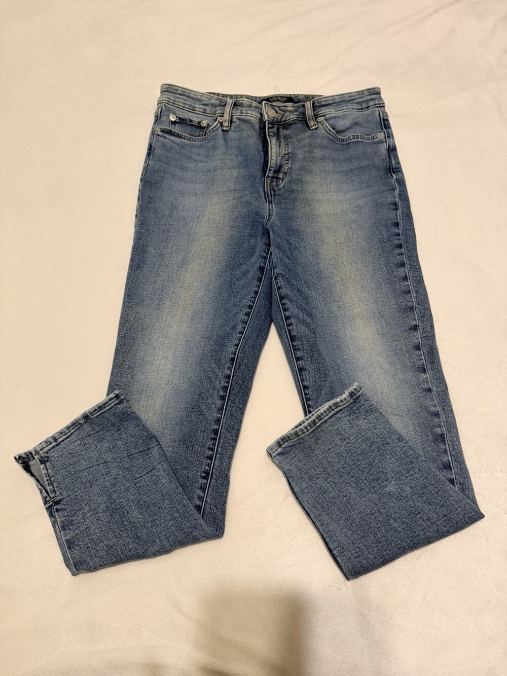 Ralph Lauren Straight Ankle Jeans